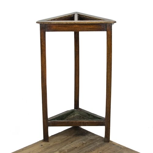 Small Antique Oak Stick and Umbrella Stand