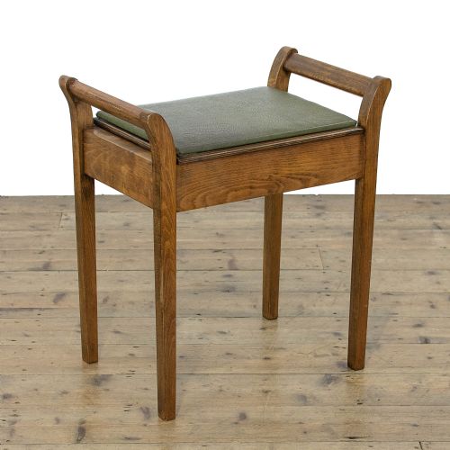 Antique Piano Stool