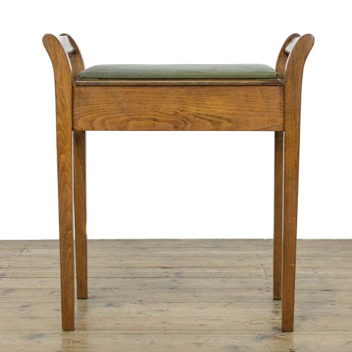 fig 1. Antique Piano Stool