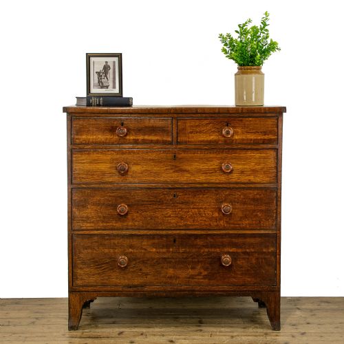 Antique Oak Chest of Drawers