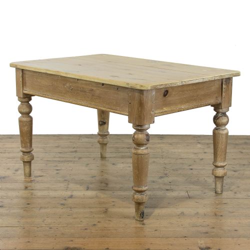 Antique Rustic Pine Kitchen Table or Dining Table