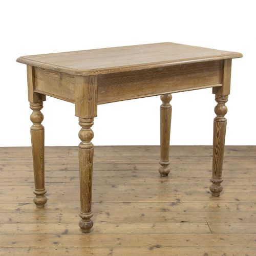 fig 1. Victorian Antique Pitch Pine Table