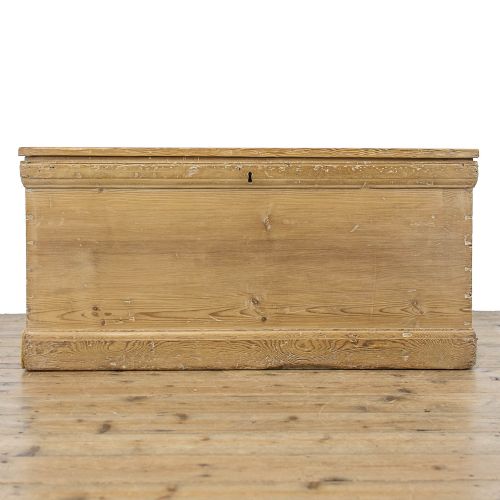 fig 2. 19th Century Antique Pine Chest