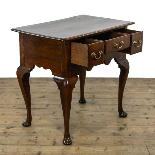 fig 2. Antique Oak Lowboy Table