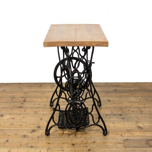 fig 2. Singer Sewing Machine Table with Pine Top