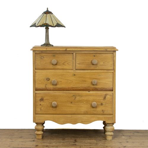 Victorian Antique Pine Chest of Drawers