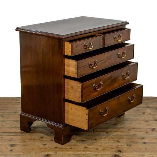fig 2. Antique Mahogany Chest of Drawers