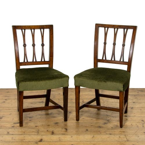 Pair of Antique Mahogany Chairs