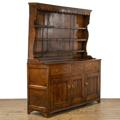 fig 2. Early 19th Century Antique Welsh Oak Dresser