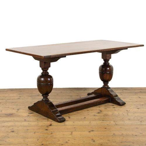 Antique Oak Refectory Table