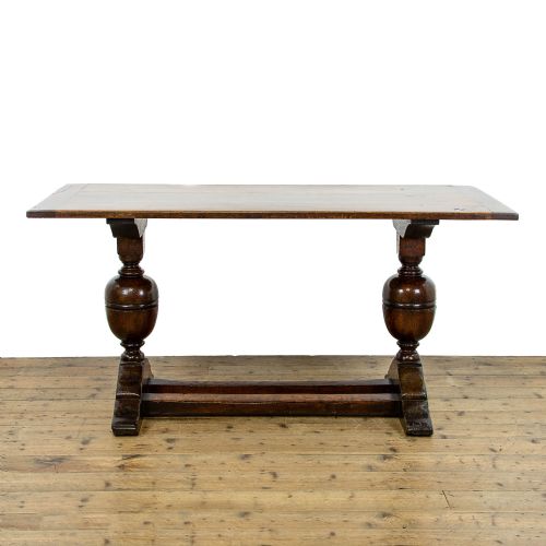 fig 2. Antique Oak Refectory Table