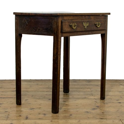 fig 2. 18th Century Antique Oak Side Table