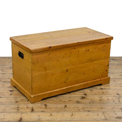 Victorian Antique Pine Trunk
