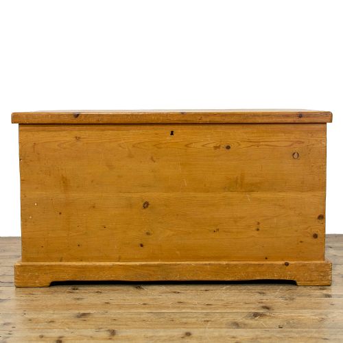 fig 1. Victorian Antique Pine Trunk