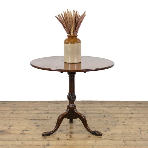 Antique Oak Tilt Top Table
