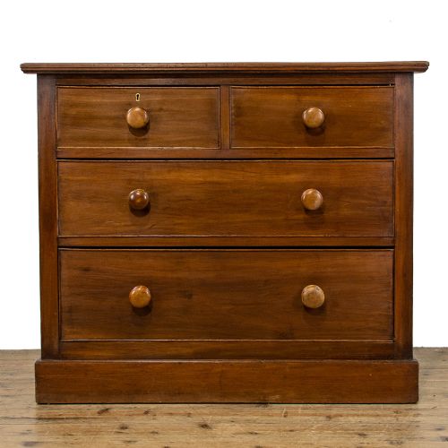 fig 1. Antique Mahogany Chest of Drawers