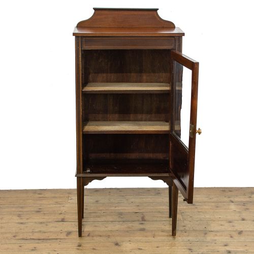 fig 1. Small Edwardian Antique Display Cabinet