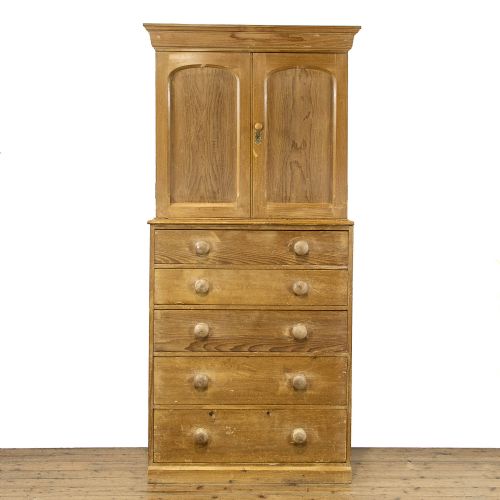 Victorian Antique Pine Cupboard