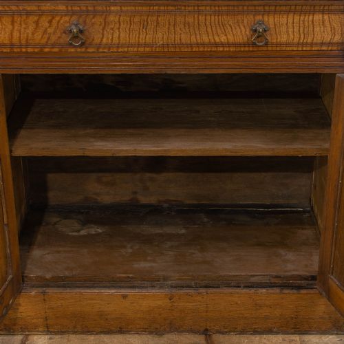 fig 2. Antique Oak Dresser Base