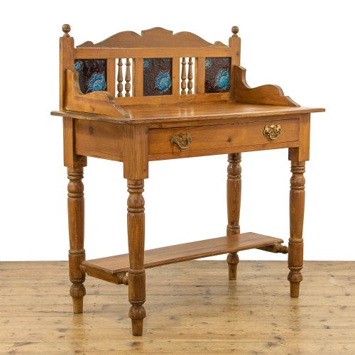 fig 1. Victorian Antique Pine Washstand