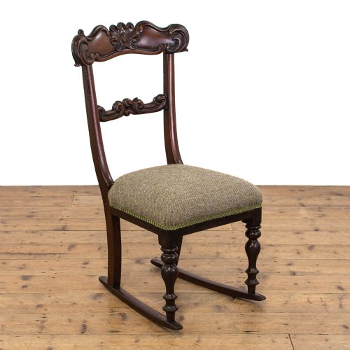 Small Antique Mahogany Rocking Chair