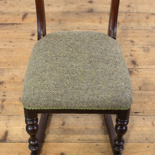 fig 2. Small Antique Mahogany Rocking Chair