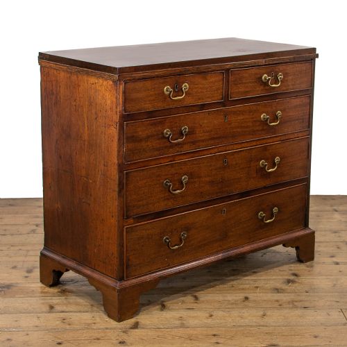 Georgian Antique Mahogany Chest of Drawers