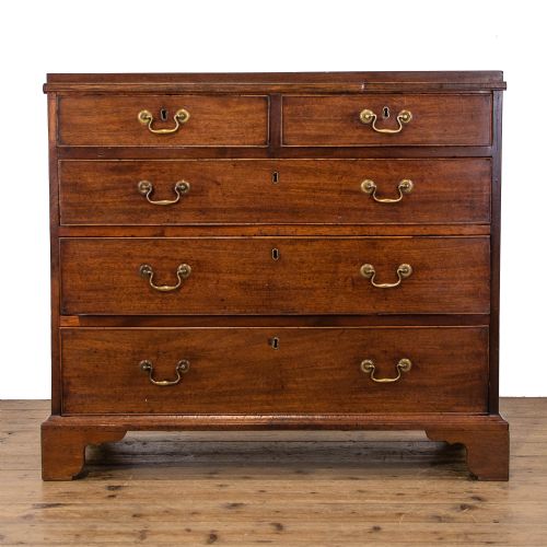 fig 1. Georgian Antique Mahogany Chest of Drawers