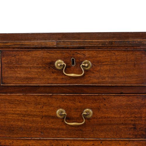 fig 2. Georgian Antique Mahogany Chest of Drawers