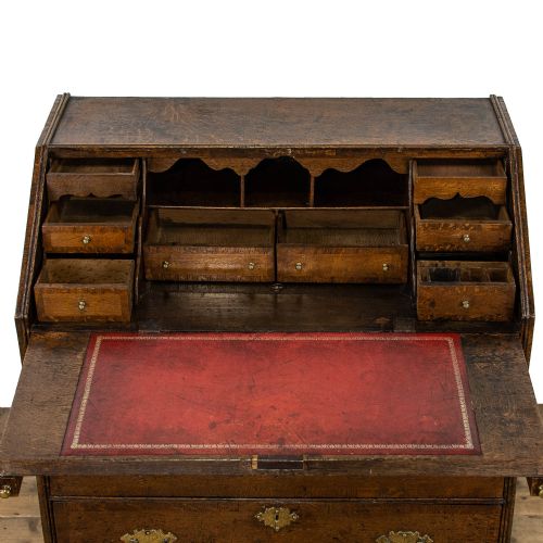 fig 2. Georgian Antique Oak Bureau