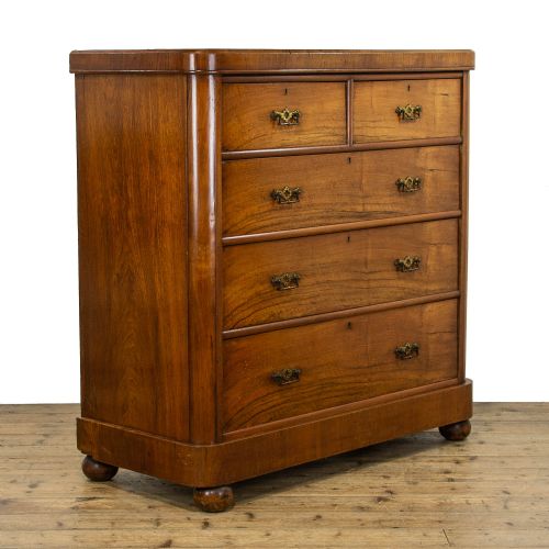 fig 2. Antique Mahogany Chest of Drawers