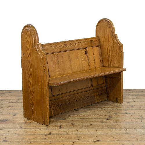 Small Pitch Pine Pew