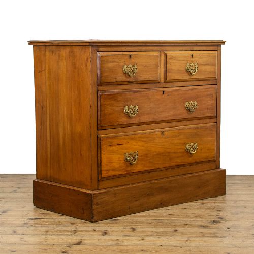fig 2. Antique Satin Walnut Chest of Drawers