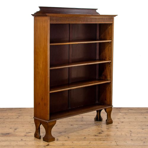 fig 1. Edwardian Antique Open Bookcase