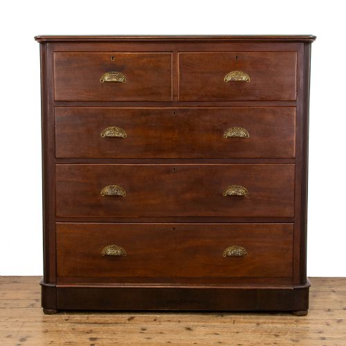 Victorian Antique Mahogany Chest of Drawers