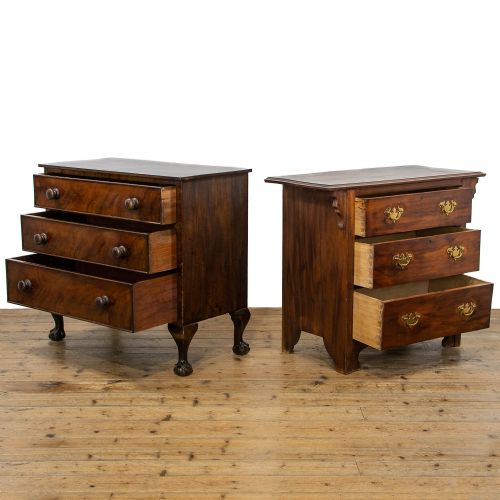 fig 1. Two Antique Chest of Drawers