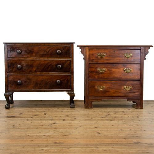 fig 2. Two Antique Chest of Drawers