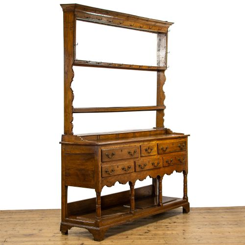fig 1. Antique Welsh Oak Dresser