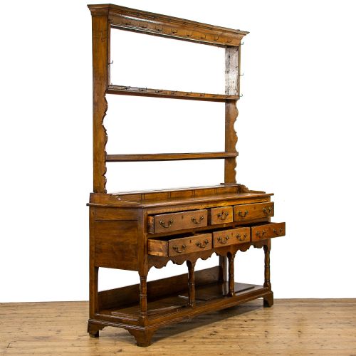fig 2. Antique Welsh Oak Dresser