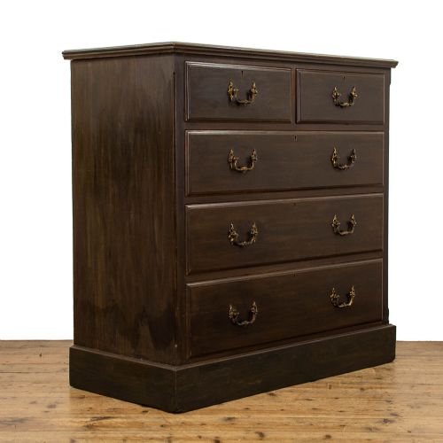 fig 2. Antique Mahogany Chest of Drawers by ‘Maple & Co’