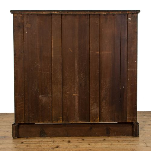 ANTIQUE INLAID MAHOGANY CHEST OF DRAWERS - ADDITIONAL PHOTO 5