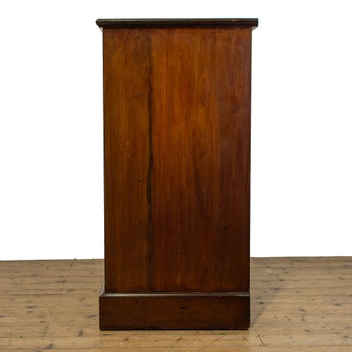 ANTIQUE INLAID MAHOGANY CHEST OF DRAWERS - ADDITIONAL PHOTO 6