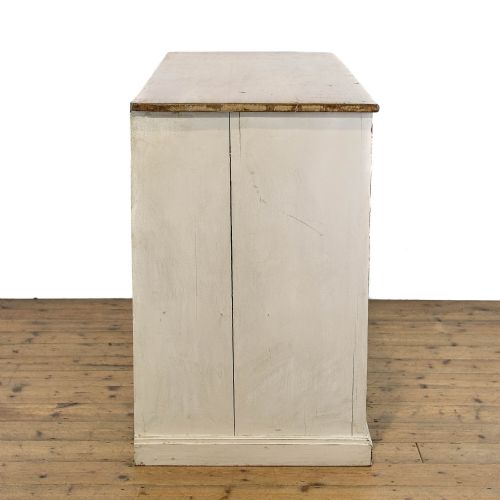 fig 1. Antique White Painted Dresser Base