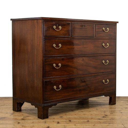 fig 2. Antique Mahogany Chest of Drawers