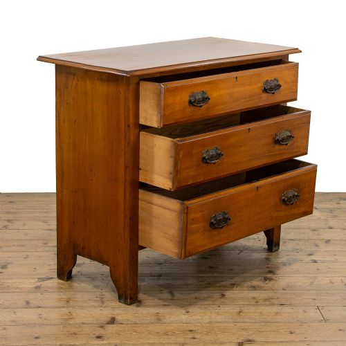 fig 2. Small Antique Satin Walnut Chest of Drawers
