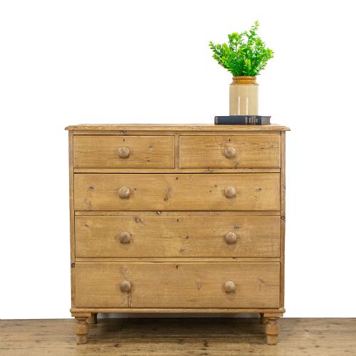 19th Century Antique Pine Chest of Drawers
