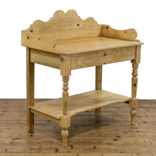 fig 1. Victorian Antique Pine Washstand