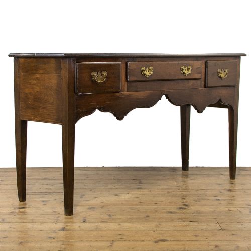 fig 2. 18th Century Antique Oak Dresser Base