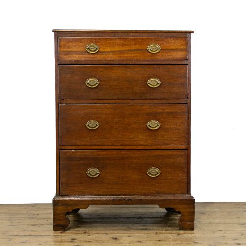 fig 1. Antique Oak Chest of Drawers