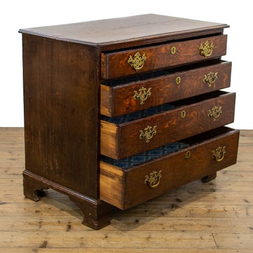 fig 2. Antique Oak Chest of Drawers